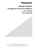 WJ-NVF20, NVF20E Operating Instructions (Italian)
