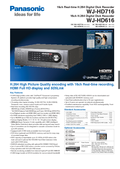 WJ-HD716,WJ-HD616 Spec Sheet (Global)