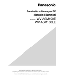 WV-ASM100 Series Operating Instructions (Italian)
