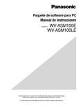WV-ASM100 Series Operating Instructions (Spanish)