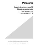 WV-ASM100 Series Setup Installations (Spanish)