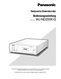WJ-ND200 Operating Instructions (German)
