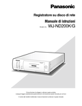 WJ-ND200 Operationg Instructions (Italian)