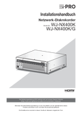 WJ-NX400 Installation Guide (German)