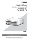 WJ-NX400 Installation Guide (Spanish)
