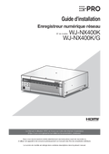 WJ-NX400 Installation Guide (French)