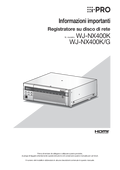 WJ-NX400 Important Information (Italian)