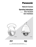 WV-NS954, NW964 Operating Instructions (English)