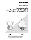 WV-NS950, NW960 Series Operating Instructions (English)
