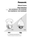 WV-NS950, NW960 Series Setup Instructions (English)