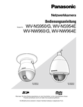WV-NS950, NW960 Series Operating Instructions (German)
