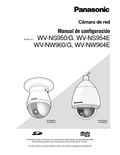 WV-NS950, NW960 Series Setup Instructions (Spanish)