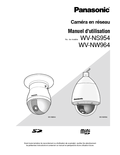 WV-NS954, NW964 Operating Instructions (French)