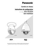 WV-NS954, NW964 Setup Instructions (French)