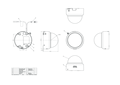 WV-CF304L CAD Drawing PDF