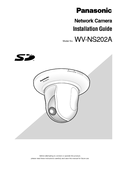 WV-NS202A Installation Guide (English)