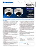 WV-SF549, SF548 Spec Sheet (Global)