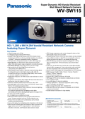 WV-SW115 Spec Sheet (Global)