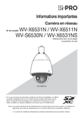 WV-X6531N, X6511N etc. Important Information (French)