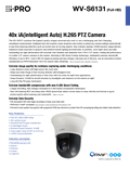WV-S6131 Spec Sheet (US)
