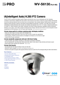 WV-S6130 Spec Sheet (Global)