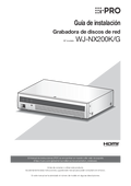 WJ-NX200K/G Installation Guide (Spanish)