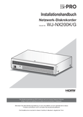 WJ-NX200K/G Installation Guide (German)