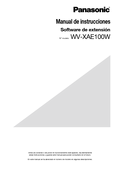 WV-XAE100W Operating Instructions (Spanish)