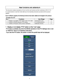 WV-V1170 New functions and addendum