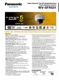 WV-SFR531 Spec Sheet (Global)