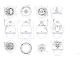 WV-X6531NS CAD Drawing PDF