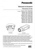 WV-SP305, SW316 etc. Operating Instructions (Italian)