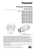WV-SP305, SW316 etc. Operating Instructions (Portuguese)