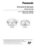 WV-SW450, SF430 Series Operating Instructions (Portuguese)