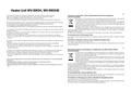 WV-CW3H Operating Instructions