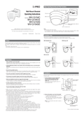 WV-Q154C, Q154S Operating Instructions (English)