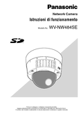 WV-NW484S Installation Guide (Italian)