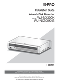 WJ-NX300 Installation Guide (English)