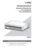 WJ-NX300 Installation Guide (German)