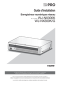WJ-NX300 Installation Guide (French)