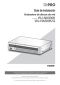 WJ-NX300 Installation Guide (Spanish)