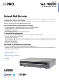 WJ-NX200K/G Spec Sheet (Global)