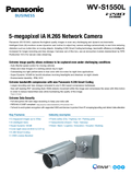 WV-S1550L Spec Sheet (Global)
