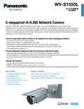 WV-S1550L Spec Sheet (US)