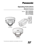WV-S1550L S2250L, S2550L Operating Instructions (English)