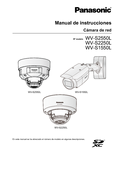 WV-S1550L S2250L, S2550L Operating Instructions (Spanish)