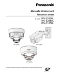 WV-S1550L S2250L, S2550L Operating Instructions (Italian)
