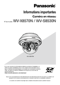 WV-X8570N, S8530N Important Information (French)