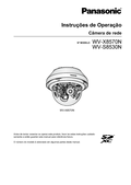 WV-X8570N, S8530N Operating Instructions (Portuguese)