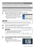 WV-SW174W Leaflet for Installation Guide (Spanish)